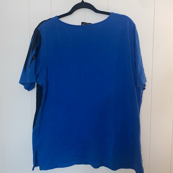 Bob Mackie Sequined Top Size XL - Picture 8 of 9